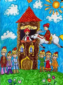 Ой, беги, конек, беги! Горбунок мой, помоги!