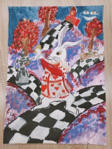 Кролик с часами